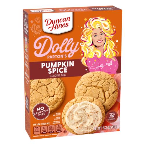 Dolly Parton’s Pumpkin Spice Cookie Mix Product